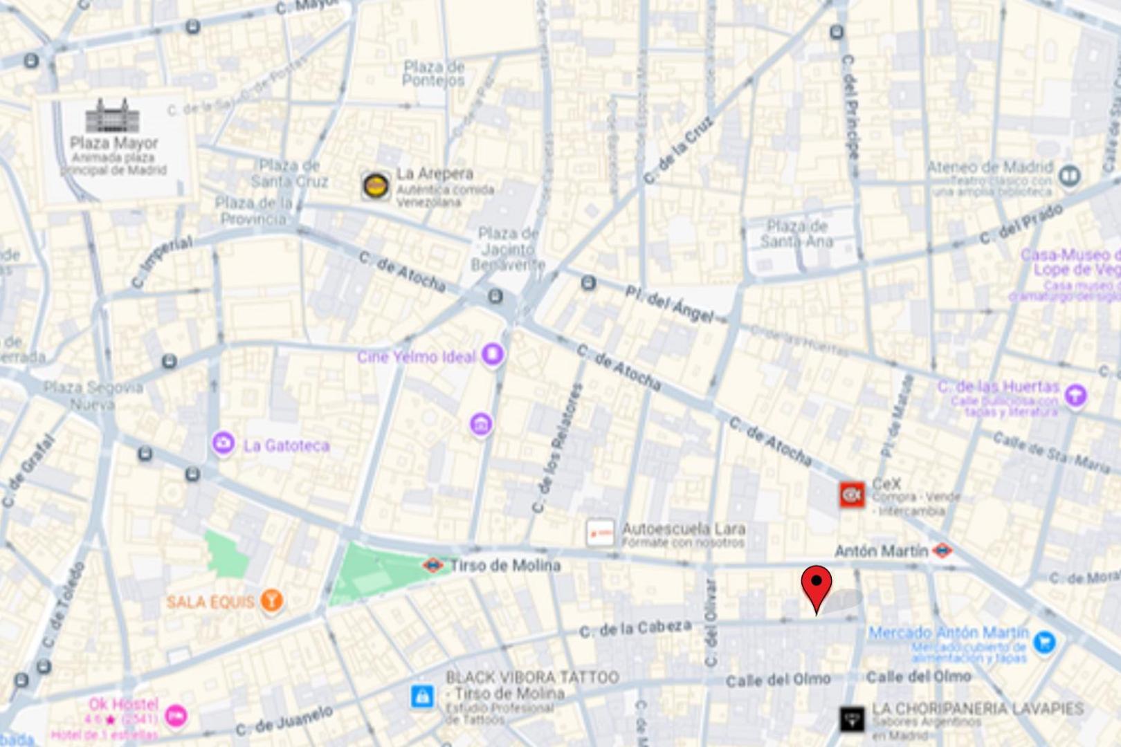 Confort Madrileno Para 8 En Tirso De Molina E2 Zewnętrze zdjęcie